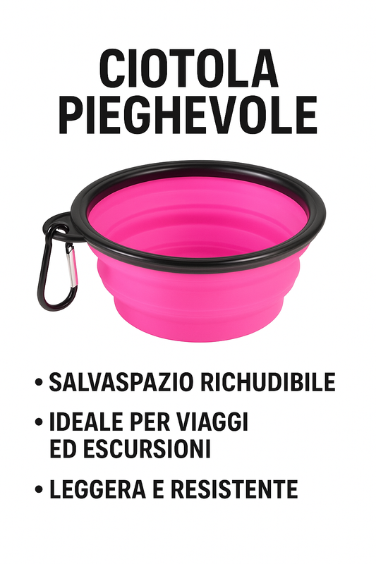 CIOTOLA PORTATILE PIEGHEVOLE